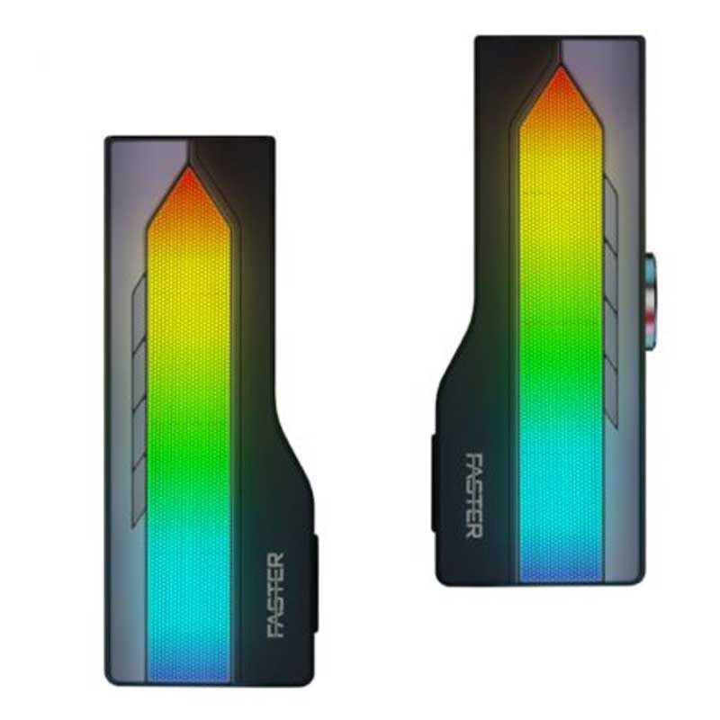 Faster G2000 RGB Lighting Dual Gaming Wireless Speakers 10W With Official Warranty